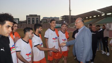 محافظ القليوبية يتفقد تدريبات منتخب مراكز الشباب قبل النهائي المرتقب (صور) محافظ القليوبية يتفقد تدريبات منتخب مراكز الشباب قبل النهائي المرتقب (صور)
