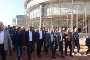 محافظ القليوبية يتفقد محطة مياه المنشأة الكبرى بكفر شكر (صور)