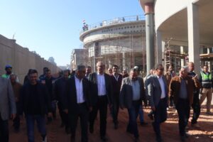 محافظ القليوبية يتفقد محطة مياه المنشأة الكبرى بكفر شكر (صور)