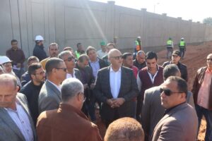 محافظ القليوبية يتفقد محطة مياه المنشأة الكبرى بكفر شكر (صور)