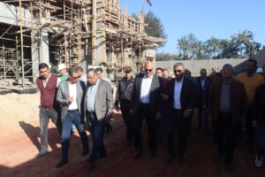 محافظ القليوبية يتفقد محطة مياه المنشأة الكبرى بكفر شكر (صور)