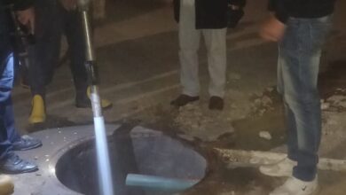 السيطرة على حريق اندلع بمحطة وقود بشبرا الخيمة (صور)
