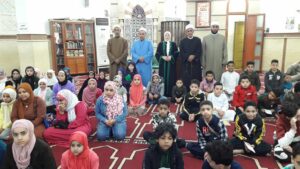 300 طفل يشاركون في برنامج لقاء الجمعة للأطفال بمسجد الرحمة بالقليوبية