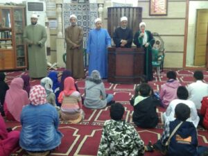 300 طفل يشاركون في برنامج لقاء الجمعة للأطفال بمسجد الرحمة بالقليوبية