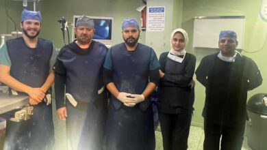 فريق طبي بأطفال بنها التخصصي ينقذ حياة طفلة ابتلعت جزء من "براية"