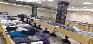 افتتاح معرض الملابس الخيري لطلاب جامعة بنها (صور)