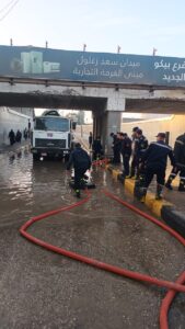 انفجار ماسورة مياه في نفق الشعراوي بمدينة بنها .. ورئيس المدينة: رفع المياه وإعادة حركة المرور لطبيعتها