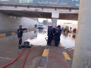 انفجار ماسورة مياه في نفق الشعراوي بمدينة بنها .. ورئيس المدينة: رفع المياه وإعادة حركة المرور لطبيعتها