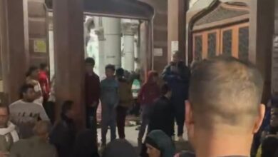 تشييع جنازة ربة منزل قتلها زوجها بالقليوبية (صور)
