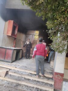 تعليم القليوبية: حريق مدرسة الجبل الأصفر محدود واليوم الدراسي مستمر