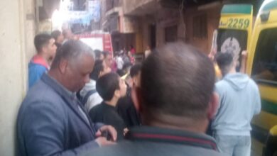 مصرع 7 أشخاص في حريق بشبرا الخيمة