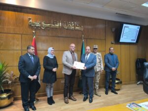 محافظ القليوبية يكرم المتميزين في مشروع صقر 141 (صور)