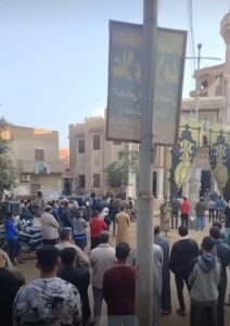 تشييع جثمان الطفلة سجدة الغارقة في الرشاح بالقليوبية