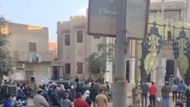 تشييع جثمان الطفلة سجدة الغارقة في الرشاح بالقليوبية