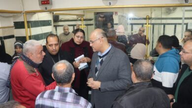 محافظ القليوبية يتفقد المركز التكنولوجي لخدمة المواطنين ببنها لتقديم التيسيرات للمواطنين