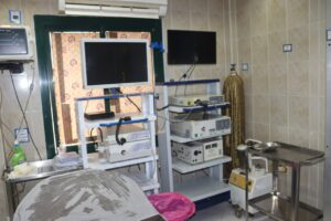 محافظ القليوبية يتفقد وحدة مناظير الجهاز الهضمي بمستشفى الحميات بمدينة بنها