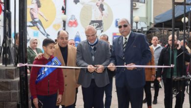 محافظ القليوبية يشهد ختام معرض القليوبية للهندسة والعلوم بهيئة الشبان العالمية ببنها