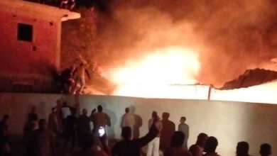 السيطرة على حريق داخل مصنع كرتون بالقليوبية السيطرة على حريق داخل مصنع كرتون بالقليوبية