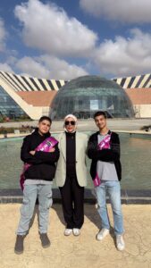 طلاب شبان بنها رواد "مدينة المعرفة"