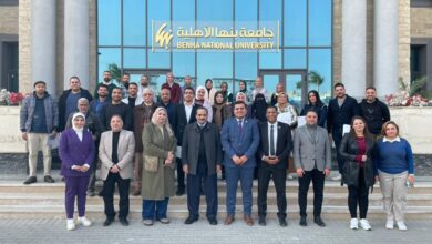 تكريم المجتازين برنامج "حوكمة المؤسسات والتنمية المستدامة" بجامعة بنها الأهلية