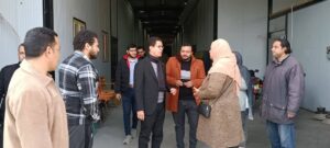رئيس جامعة بنها يتفقد المدينة الجامعية بكفر سعد (صور)