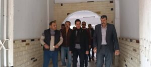 رئيس جامعة بنها يتفقد المدينة الجامعية بكفر سعد (صور)
