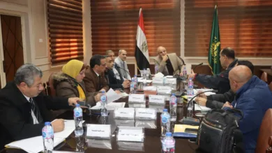 محافظ القليوبيه يعقد اجتماعا لمتابعه الخطة الاستثمارية بالمحافظة