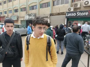 الجبر والإحصاء يرسم البهجة على وجوه طلاب الشهادة الإعدادية بالقليوبية (صور)