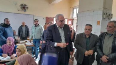 مدير تعليم القليوبية يتابع أعمال تصحيح الشهادة الإعدادية مدير تعليم القليوبية يتابع أعمال تصحيح الشهادة الإعدادية