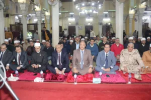 محافظ القليوبية يشهد الاحتفال بذكرى الإسراء والمعراج بمسجد ناصر ببنها