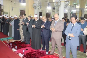 محافظ القليوبية يشهد الاحتفال بذكرى الإسراء والمعراج بمسجد ناصر ببنها