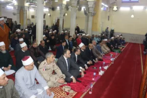محافظ القليوبية يشهد الاحتفال بذكرى الإسراء والمعراج بمسجد ناصر ببنها