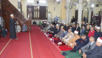محافظ القليوبية يشهد الاحتفال بذكرى الإسراء والمعراج بمسجد ناصر ببنها