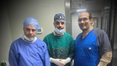 مستشفى بنها للتأمين الصحي: استئصال ورم ضخم يزن 9 كيلوجرامات