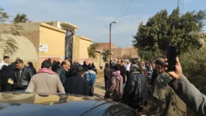 تشييع جثمان "رمضان" شقيق الفنان شعبان عبد الرحيم بقرية ميت حلفا بقليوب (صور)