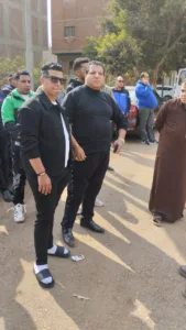 تشييع جثمان "رمضان" شقيق الفنان شعبان عبد الرحيم بقرية ميت حلفا بقليوب (صور)