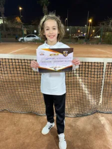 ابن الشبان بطلا للجمهورية في التنس تحت 10 سنوات