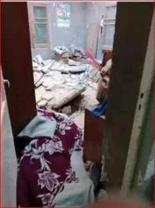 مصرع شخص في انهيار جزئي لمنزل بالقليوبية