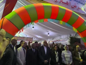 افتتاح معرض أهلا رمضان بميدان المؤسسة بشبرا الخيمة