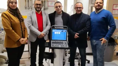 دفعة أطباء 2006 ببنها يتبرعون لمستشفى أطفال بنها بجهاز موجات صوتية على القلب دفعة أطباء 2006 ببنها يتبرعون لمستشفى أطفال بنها بجهاز موجات صوتية على القلب