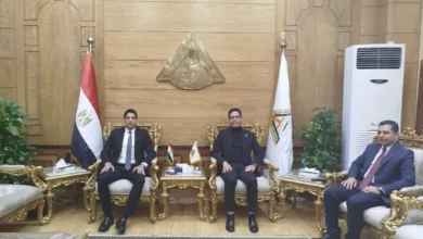 "الجيزاوي" يستقبل المحامي العام لنيابات شمال بنها