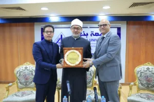 مفتي الديار المصرية يشارك في ندوة جامعة بنها "الأسرة فى عصر التحديات"