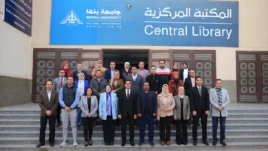 رئيس جامعة بنها يفتتح فعاليات دورة إعداد المدربين TOT‏