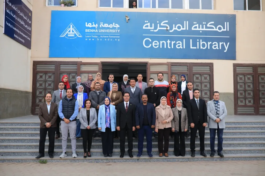 رئيس جامعة بنها يفتتح فعاليات دورة إعداد المدربين TOT رئيس جامعة بنها يفتتح فعاليات دورة إعداد المدربين TOT
