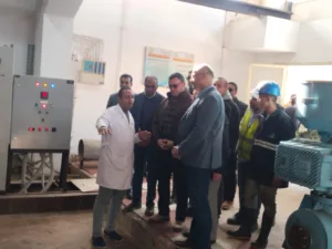 وزير الإسكان يتفقد مشروعات المياه بالقناطر الخيرية (صور)