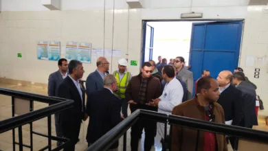 وزير الإسكان يتفقد مشروعات المياه بالقناطر الخيرية (صور)