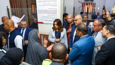 وزيرة التنمية المحلية لموظفي المركز التكنولوجي: اشتغلوا وبلاش روتين نزهق الناس