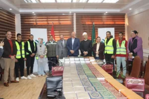 محافظ القليوبية يدشن مبادرة استبدال المصاحف المستهكلة بمصاحف جديدة (صور)