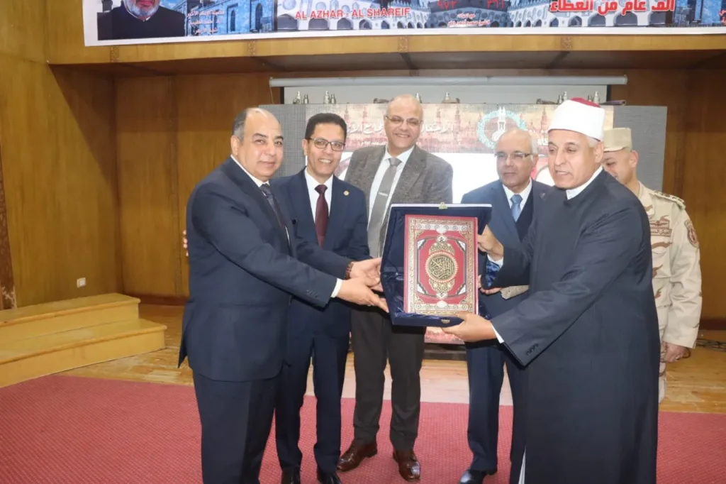 محافظ القليوبية يشهد إحتفالية الأزهر الشريف باليوم السنوي للازهر