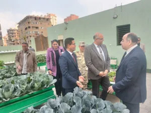 محافظ القليوبية : تعميم تجربة هيئة الشبان العالمية في زراعة الاسطح وإطلاق مبادرة مشتركة بمشاركة جامعة بنها